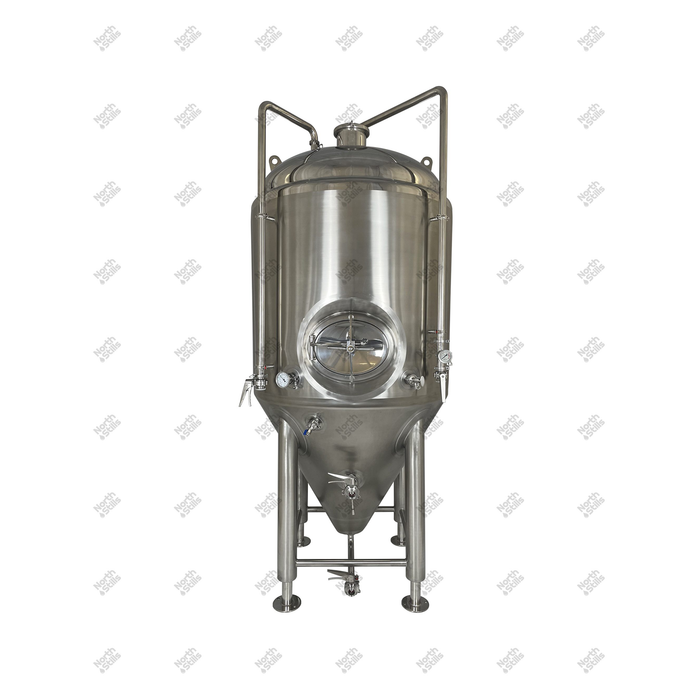 North Stills | 1000L Jacketed Conical Fermenter with Side Man Way & CIP    - Toronto Brewing