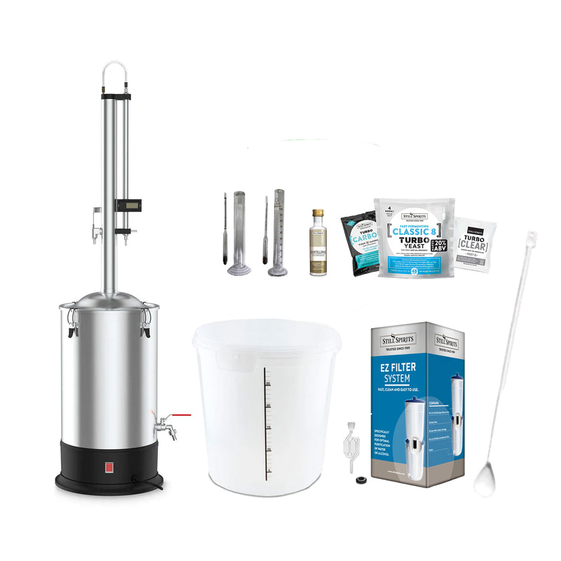 Still Spirits Turbo 500 with Stainless Steel Condenser Basic Starter Pack