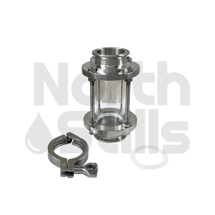 2" Tri-Clamp Sight Glass with Clamp and Gasket