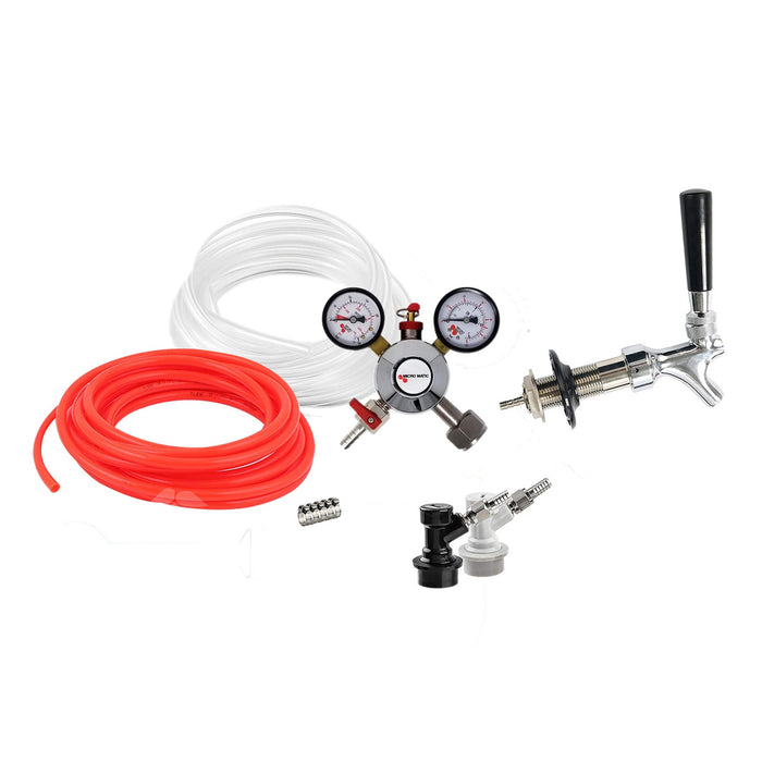 Homebrew Kegging Kit Ball Lock with Shank and Faucet