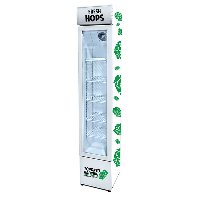 Icestream Virgo - Brandable Glass Door Slim Refrigerator