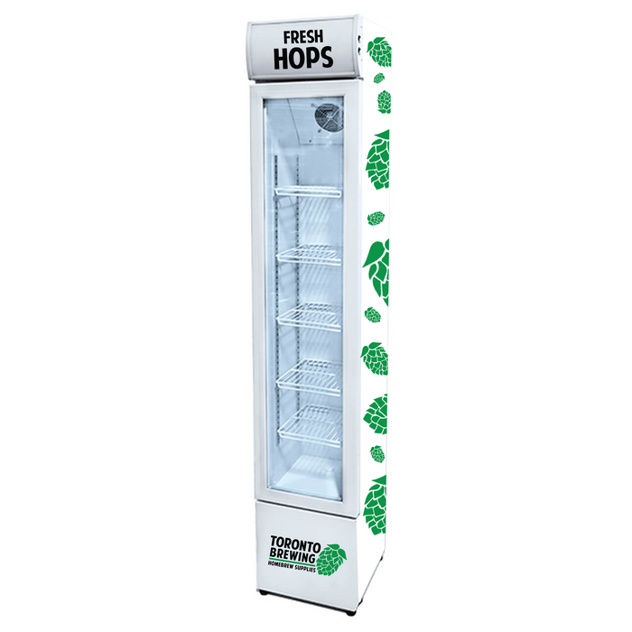 Icestream Virgo - Brandable Glass Door Slim Refrigerator