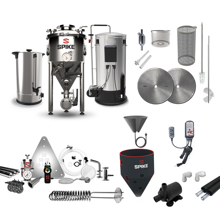 Grainfather G30 (V3) Complete Equipment Kit with Spike CF5 Conical Fermenter