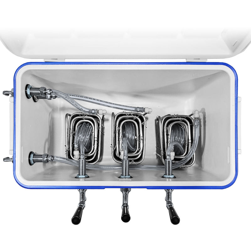 Jockey Box - Picnic Cooler 48 Qt, 4 Faucets    - Toronto Brewing