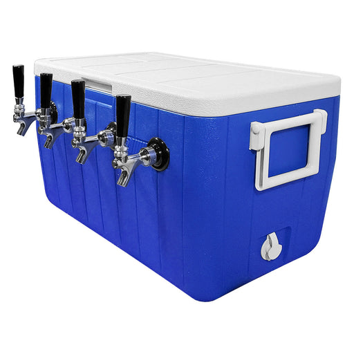 Jockey Box - Picnic Cooler 48 Qt, 4 Faucets    - Toronto Brewing