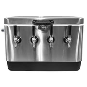 Jockey Box - Picnic Cooler Stainless Steel 54 Qt, 4 Faucets    - Toronto Brewing