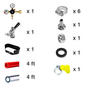 Jockey Box - CO2 Tapping Kit (1 Line)    - Toronto Brewing