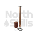 North Stills | 2″ Copper Reflux Column Extension Kit    - Toronto Brewing