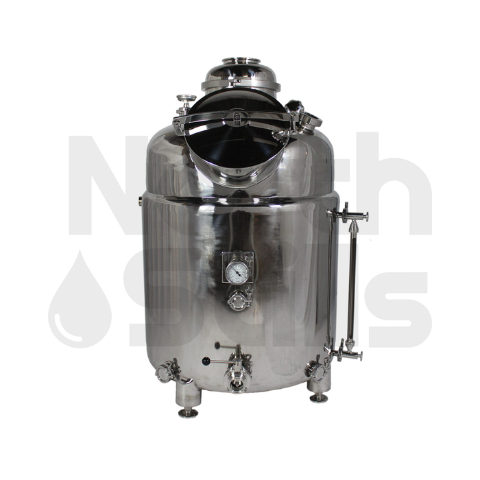 North Stills | 400L Double Walled Stainless Mash Tun/Kettle    - Toronto Brewing