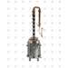 North Stills | 4″ Copper Flute Column (6 plate sections) with 100L Double Walled Copper Boiler    - Toronto Brewing