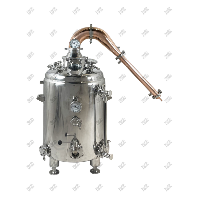 North Stills | 4" Copper Pot Still with 100L Double Walled Stainless Boiler    - Toronto Brewing