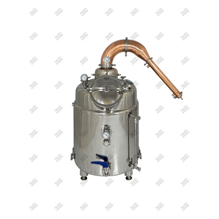 North Stills | 6" Copper Pot Still with 400L Double Walled Stainless Boiler    - Toronto Brewing