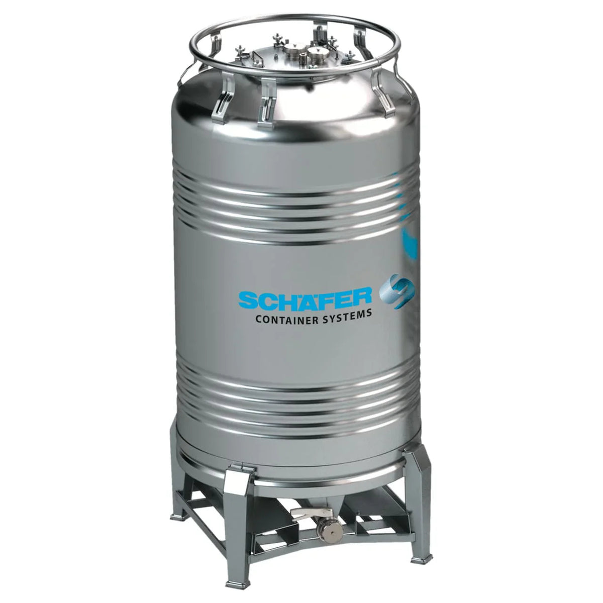 Schaefer Non-Cooling Jacketed Stainless Steel Tank (1000L) — floridabrewing