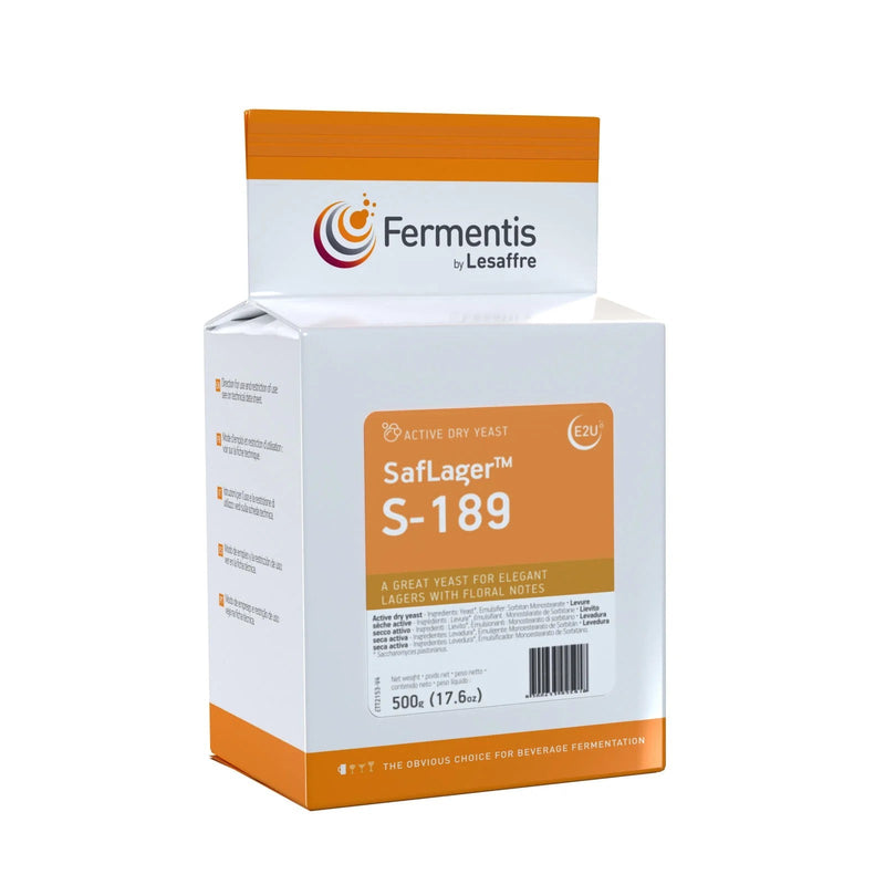 Fermentis | SafLager™ S-189 Lager Dry Yeast (500g Brick)