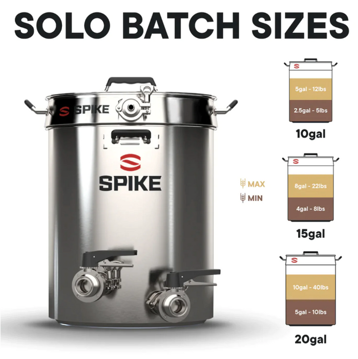 Spike Brewing | Bottom Drain Solo System