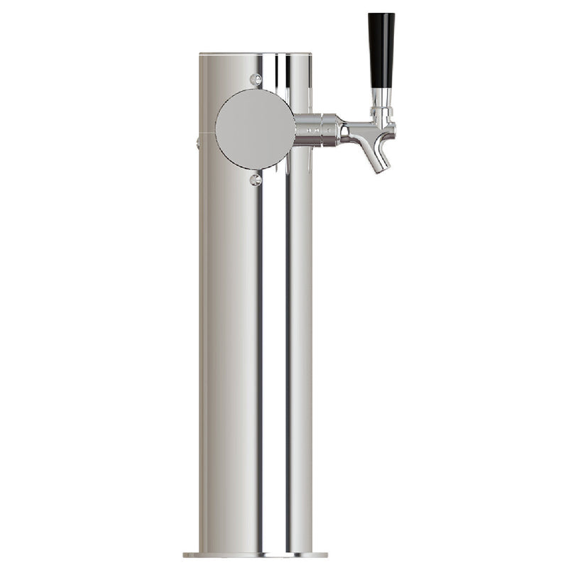 Ture Stainless Steel Beer Tower - 8 Taps (Glycol Chilled)