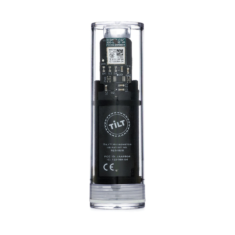 TILT Digital Wireless Bluetooth Hydrometer & Thermometer for Smartphone or Tablet (BLACK)