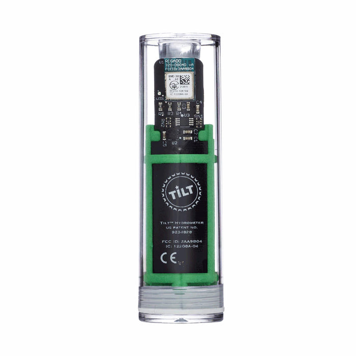 TILT Digital Wireless Bluetooth Hydrometer & Thermometer for Smartphone or Tablet (GREEN)
