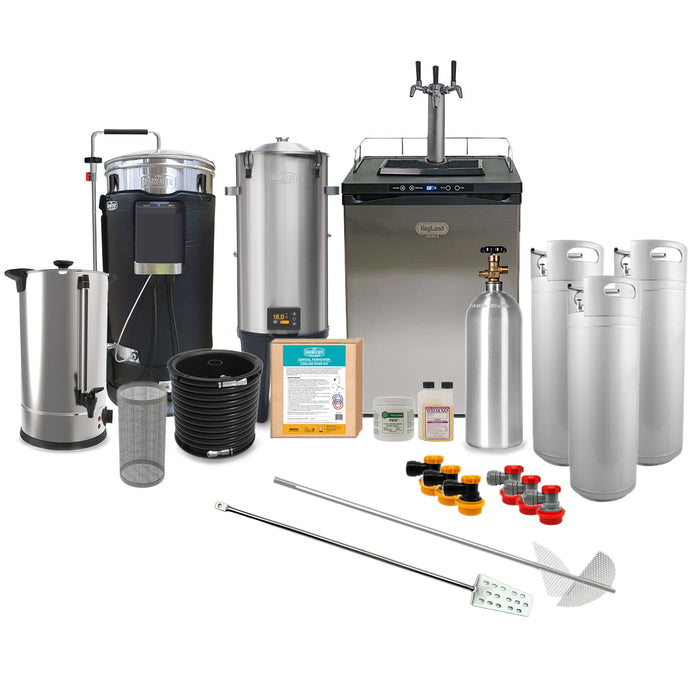 Grainfather | Complete Brewery CONICAL MEGA PACK With Triple Tower NukaTap Faucets