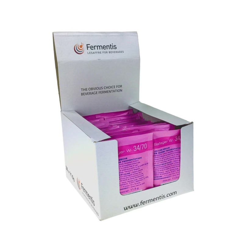 Fermentis Saflager W-34/70 German Lager Dry Yeast (11.5 g) x Box of 38 Sachets    - Toronto Brewing