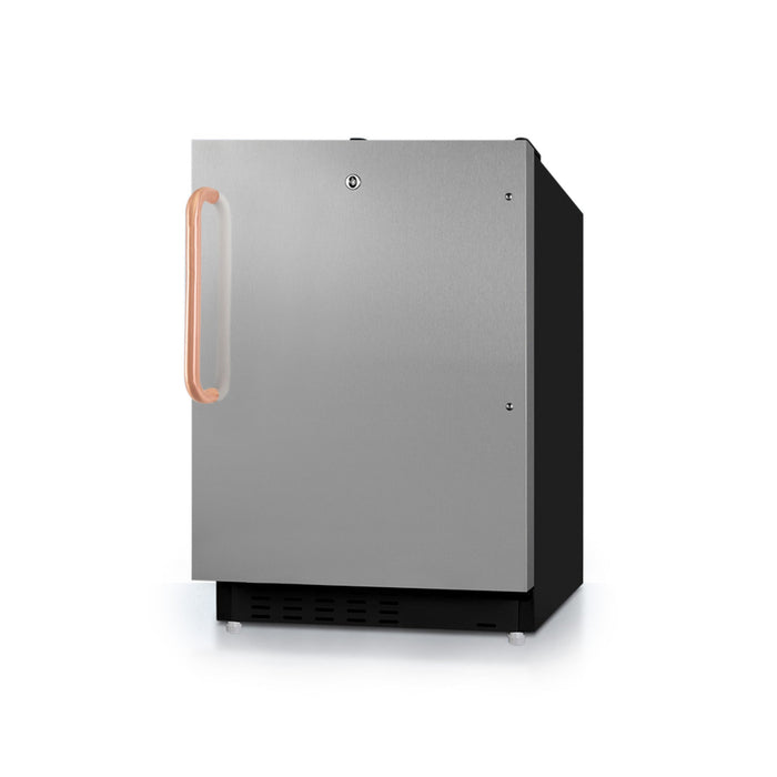 Summit | 21" Wide Built-In Refrigerator-Freezer, ADA Compliant (ADA302BRFZSSTBC)