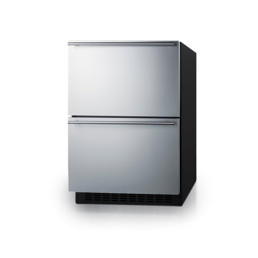 Summit | 24" Wide 2-Drawer Refrigerator-Freezer, ADA Compliant (ADRF244)    - Toronto Brewing