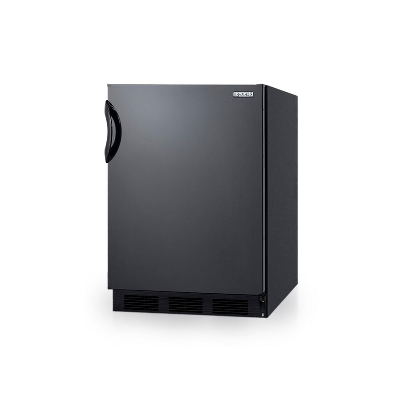 Summit | 24" Wide Built-In Refrigerator-Freezer, ADA Compliant (AL652BK)