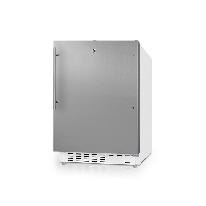 Summit | 21" Wide Built-In Refrigerator-Freezer, ADA Compliant (ALRF48CSSHV)