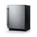 Summit | 24" Wide Built-In All-Refrigerator ADA Compliant (ASDS2413) Stainless and Black (ASDS2413)   - Toronto Brewing