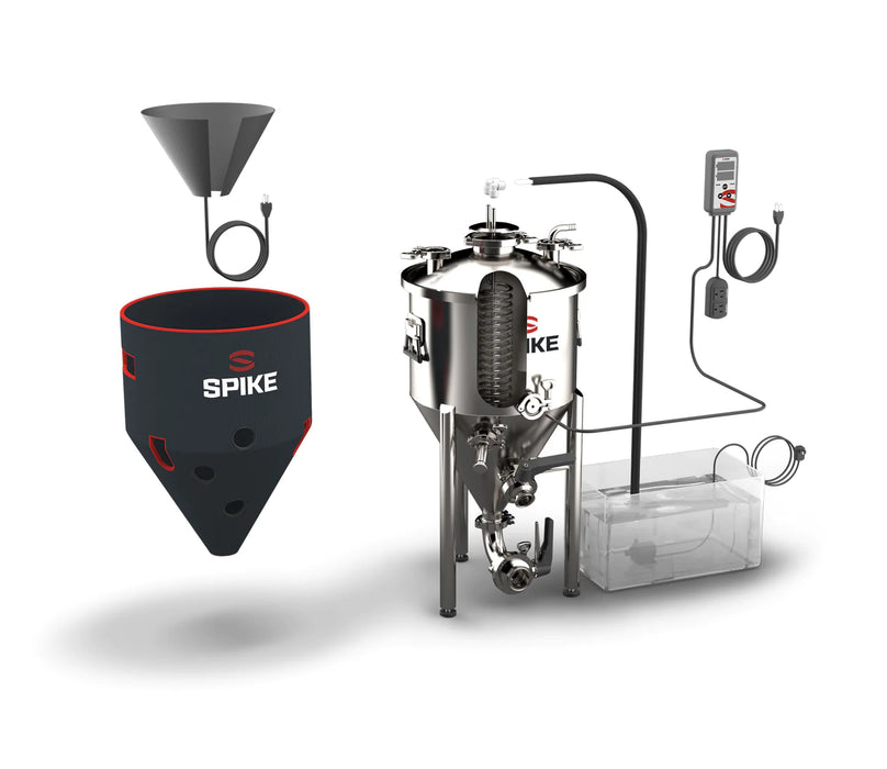 Spike Brewing | CF10 14 Gallon Conical Fermenter (3 Port Lid)