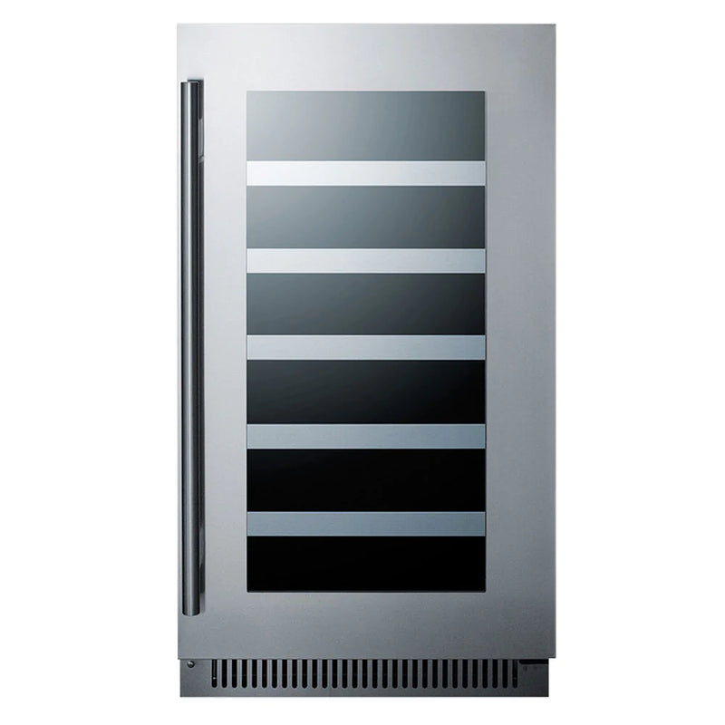 Summit | 29 Bottle Single Zone Built-In Wine Cooler - (CL18WC)    - Toronto Brewing