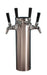 Quad Tap Beer Tower - Stainless Steel Nukatap Faucets    - Toronto Brewing