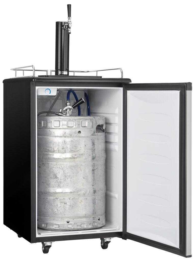 Danby | 5.4 cu. ft. Single Tap Kegerator - Stainless Steel (DKC054A1BSLDB)