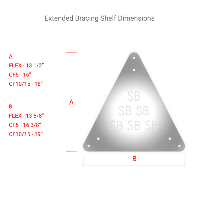 Spike Brewing Extended Bracing Shelf for FLEX Fermenter    - Toronto Brewing