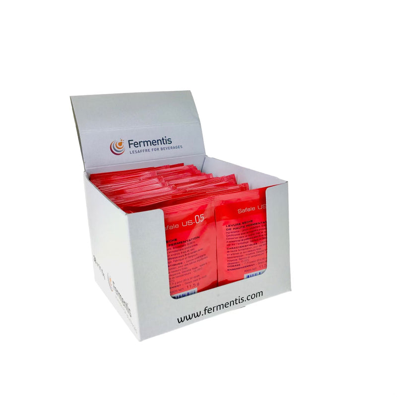 Fermentis Safale US-05 American Ale Dry Yeast (11.5 g) x Box of 38 Sachets    - Toronto Brewing
