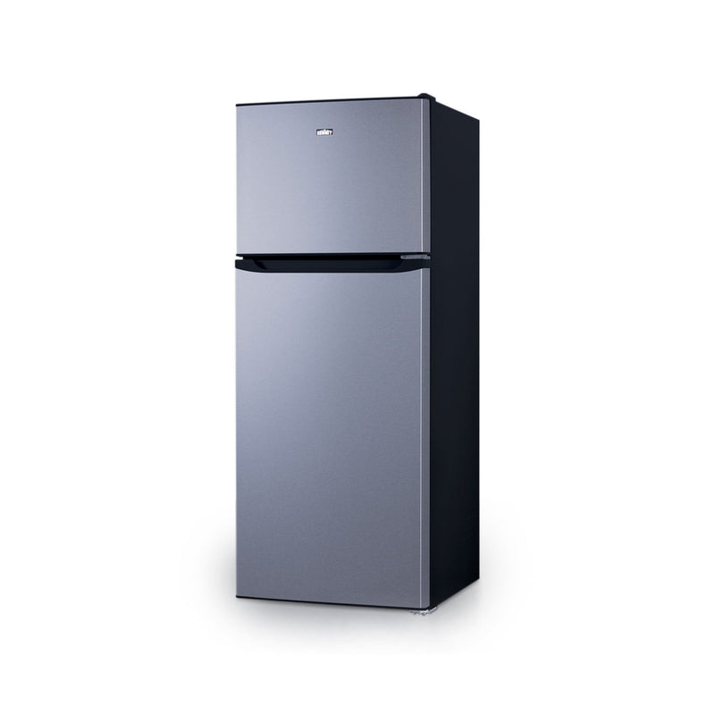 Summit | 24" Wide Top Mount Refrigerator-Freezer, with Icemaker (FF1293SSIM)