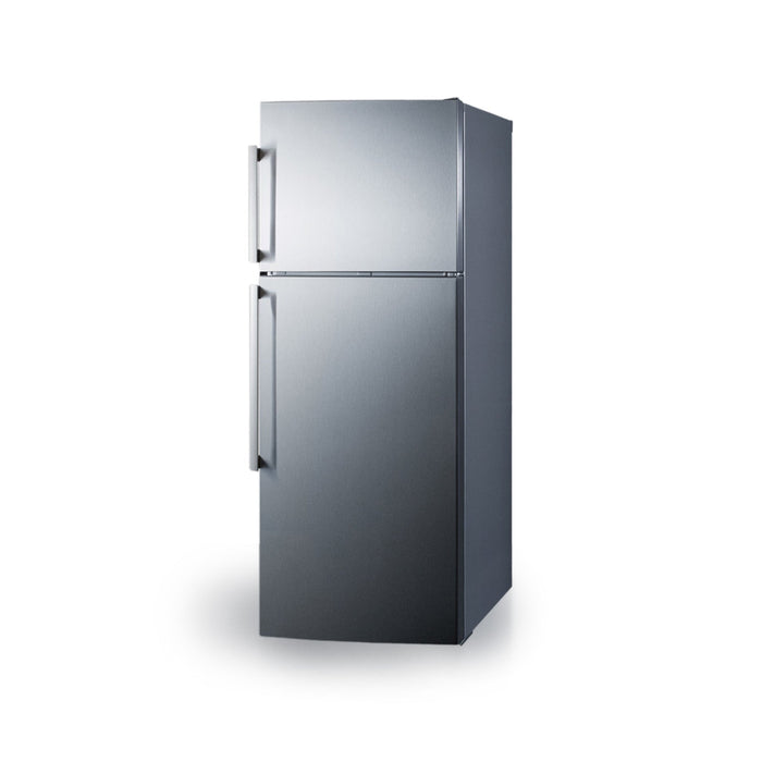 Summit | 28" Wide Top Mount Refrigerator-Freezer With Icemaker (FF1512SSIM)