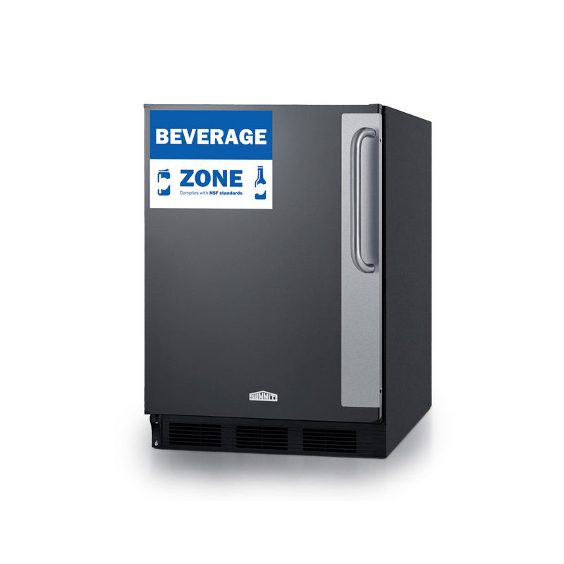 Summit | 24" Wide Commercial All-Refrigerator (FF6W7BZ)