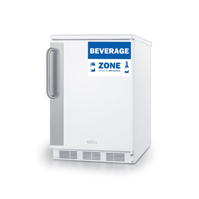 Summit | 24" Wide Commercial All-Refrigerator (FF6W7BZ)