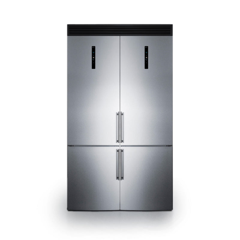 Summit | 48" Wide Bottom Freezer Refrigerator Set (FFBF181ES2KIT48)    - Toronto Brewing