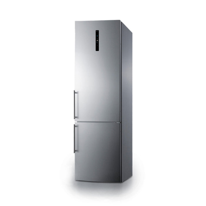 Summit | 24" Wide Bottom Freezer Refrigerator (FFBF181ES2)