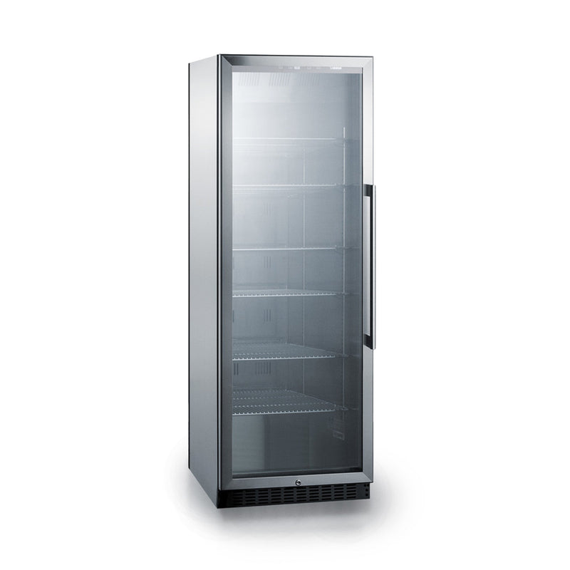Summit | 24" Wide Beverage Centre, Stainless Steel Interior (SCR1401)