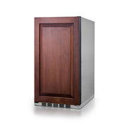 Summit | Shallow Depth Built-In All-Refrigerator, Stainless Cabinet (FF195CSS) Panel-Ready (FF195CSSIF)   - Toronto Brewing