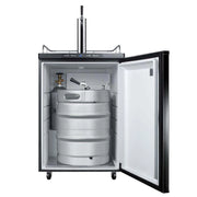 Summit | 5.6 cu.ft. Single Kegerator - Black (SBC635M)    - Toronto Brewing