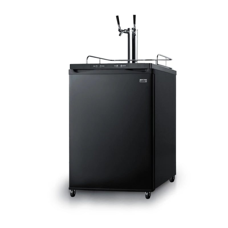Summit | 5.6 cu. ft Dual Tap Commercial Kegerator (SBC635M7TWIN)    - Toronto Brewing