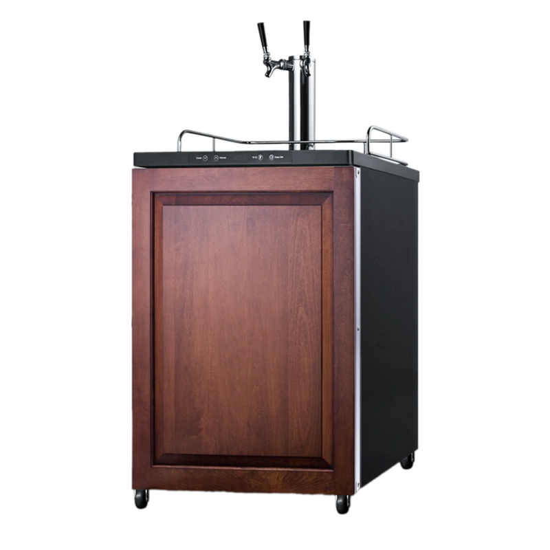 Summit | 5.6 cu. ft. Dual Tap Built-In Kegerator - Panel Ready Door (SBC635MBIIFTWIN)    - Toronto Brewing