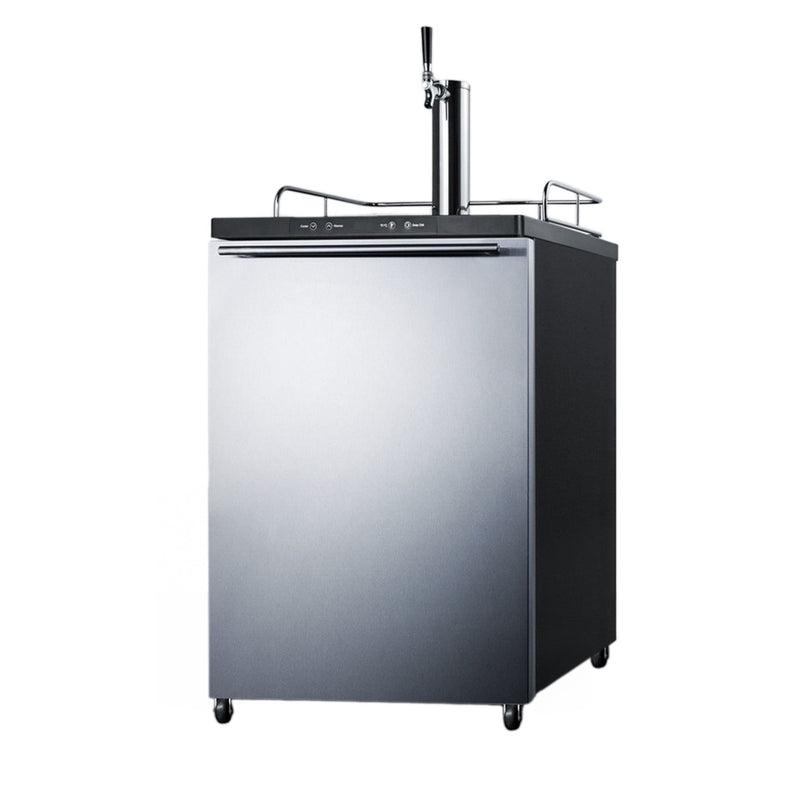 Summit | 5.6 cu. ft Single Tap Built-In Kegerator (SBC635MBISS) Horizontal   - Toronto Brewing