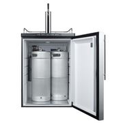 Summit | 5.6 cu. ft Single Tap Built-In Kegerator (SBC635MBISS)    - Toronto Brewing