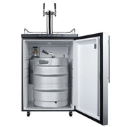 Summit | 5.6 cu.ft. Double Tap Built-In Kegerator (SBC635MBISSTWIN)    - Toronto Brewing