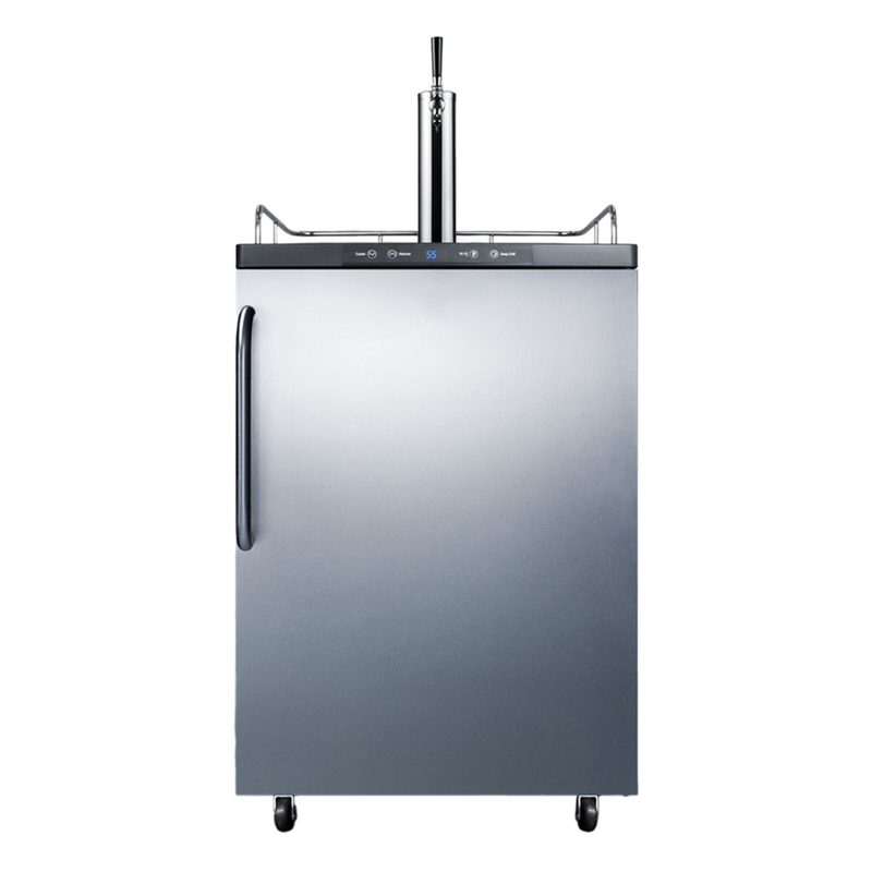 Summit | 5.6 cu. ft Single Tap Built-In Kegerator (SBC635MBISS)    - Toronto Brewing